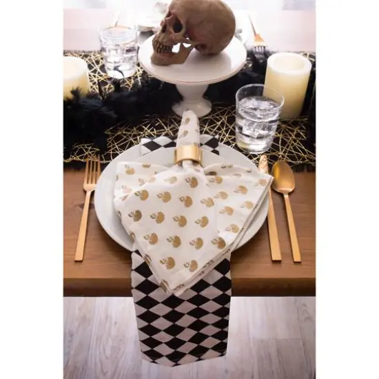 DII&reg; 72" Woven Paper Table Runner Gold {7}