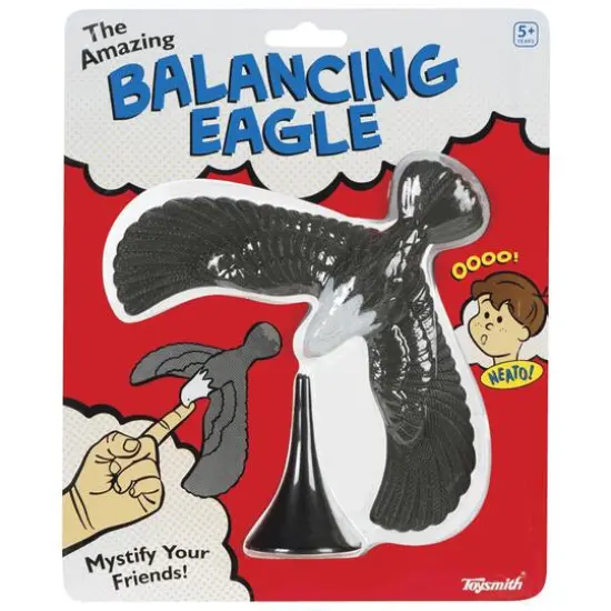Toysmith&reg; 7" Balancing Eagle {3}