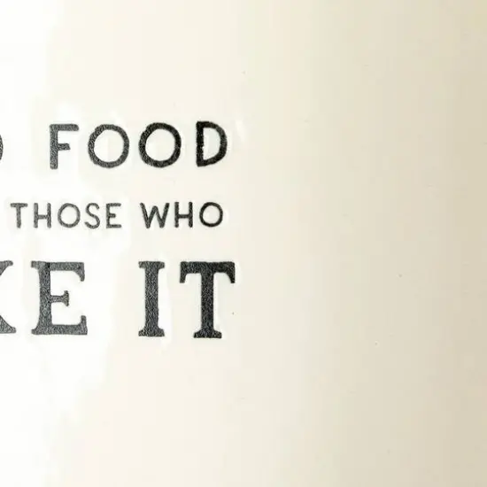 Hello Honey&reg; 10.25" White Cooking Sentiment Stoneware Baker  {6}