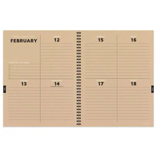 TF Publishing 2024 Book Bound Large Planner {4}