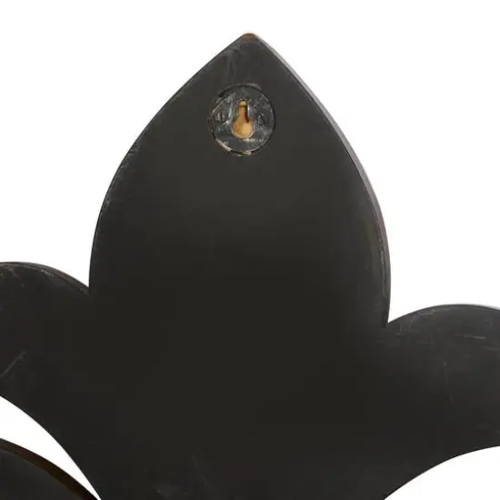 24" Brown Traditional Ornamental Wood Wall Decor {8}