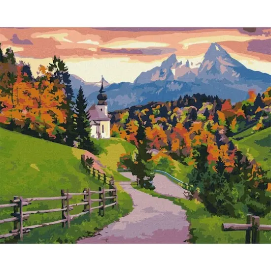 Autumn Silence Painting by Numbers Kit {1}