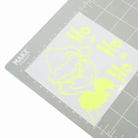 Neon Glow-in-the-Dark Permanent Vinyl by Make Market&reg; Atomic Green {6}