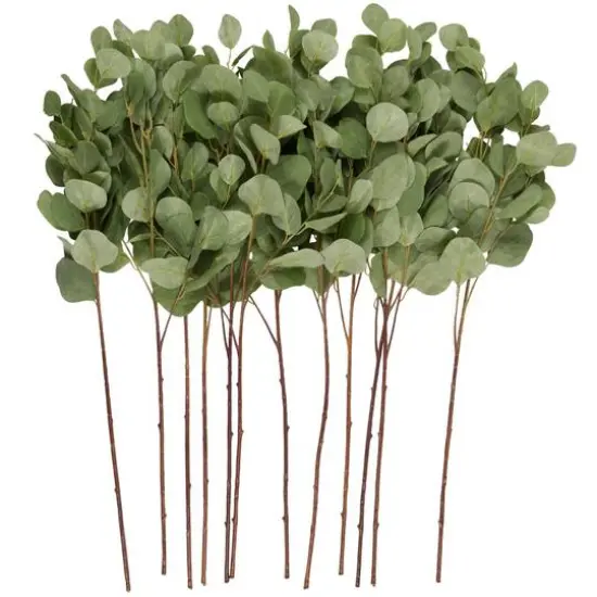 32" Green Eucalyptus Stem Artificial Foliage, 12ct. {1}