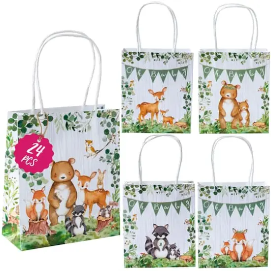 Kate Aspen&reg; Woodland Baby Shower Gift Bag Set {9}