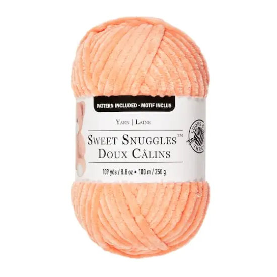 Sweet Snuggles&trade; Yarn by Loops & Threads&reg; Coral {1}