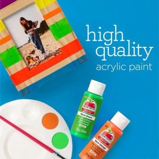 Apple Barrel® Acrylic Neon Paints & Mod Podge 13 Piece Set {14}