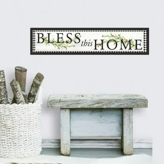 RoomMates Bless This Home Country Peel & Stick Wall Decal {4}