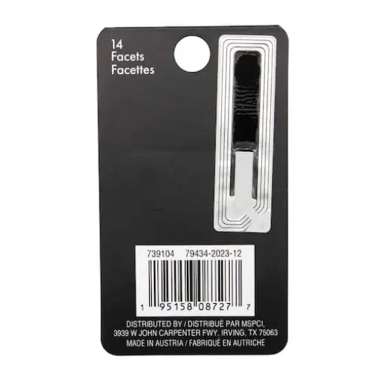 10mm x 7mm Oval Sew-On Austrian Crystals by Bead Landing&trade;, 4ct. Crystal Aurora Borealis {5}