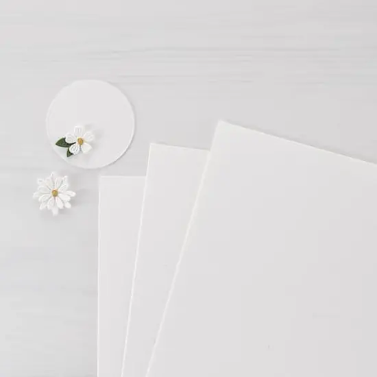 Spellbinders&reg; Color Essentials 8.5" x 11" Cardstock, 10 Sheets Snowdrift {4}