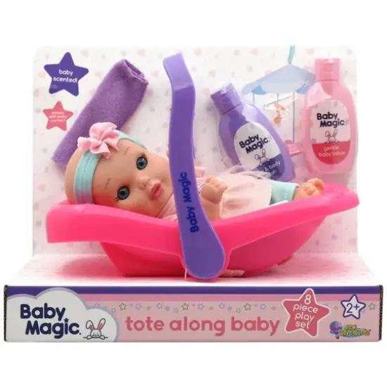 Little Darlings 8" Baby Magic Tote Along Baby {3}