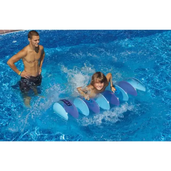Swim Central 45" Clear & Blue Inflatable Pool Dive Board {3}
