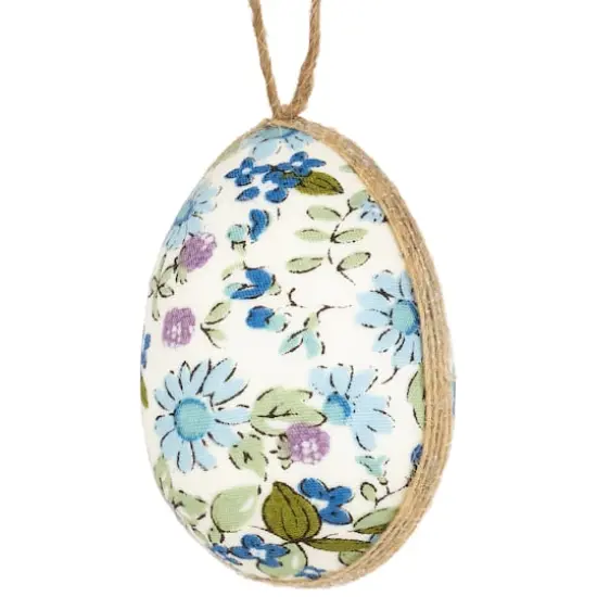 2" Blue Easter Egg Ornament D&eacute;cor, 6ct. {5}