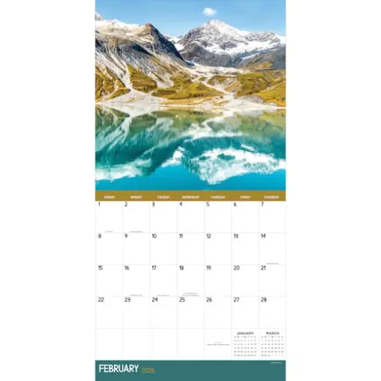 2026 Alaska Wall Calendar {3}