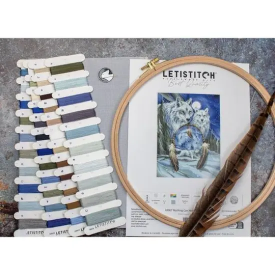 LetiStitch Nothing Can Hold Back A Dream Counted Cross Stitch Kit {10}