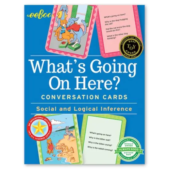 eeBoo What's Going On Here? Conversation Flashcards {3}