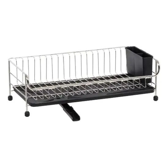 IRIS&reg; 17" Stainless Steel Rack Black {4}