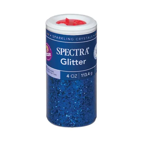 Spectra Glitter 4oz. Blue, 6ct. {3}
