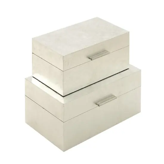 CosmoLiving by Cosmopolitan Glam Box Set Silver {4}