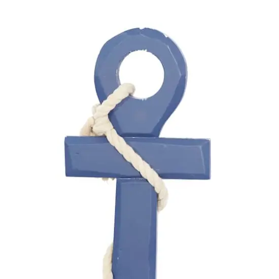 Blue Coastal Anchor Wood Wall D&eacute;cor {3}
