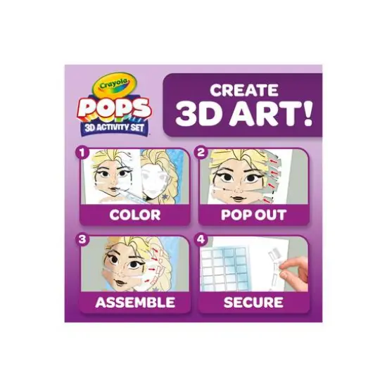 Crayola&reg; POPS Disney&reg; Frozen 3D Activity Set {7}