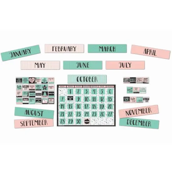 Eureka&reg; Simply Sassy Calendar Bulletin Board Set {1}