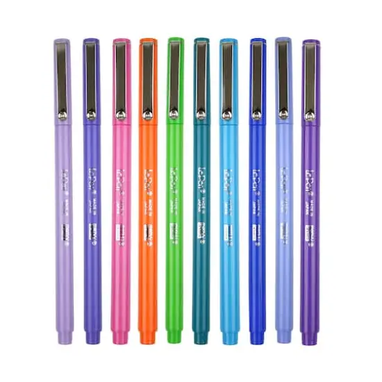 Marvy&reg; Uchida LePen&reg; Extra Fine 10 Color Bright Pen Set {1}