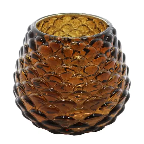 3.5" Glass Candleholder by Ashland&reg; Brown {1}