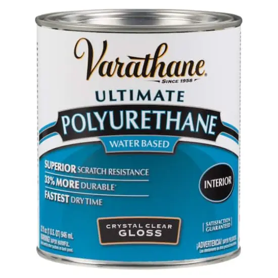 Varathane&reg; 32oz. Crystal Clear Ultimate Water Bases Polyurethane Gloss {1}
