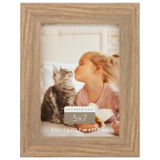Expressions&trade; 5" x 7" Faux Wood Frame by Studio D&eacute;cor&reg; {1}