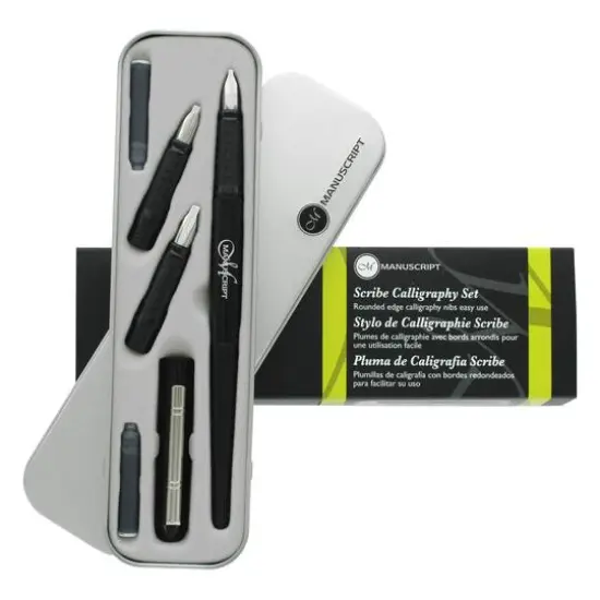 Manuscript Scribe Calligraphy Sleeved Set {1}