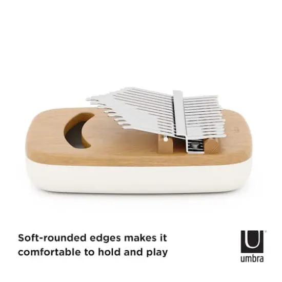 Umbra White & Natural Strumba Kalimba {5}
