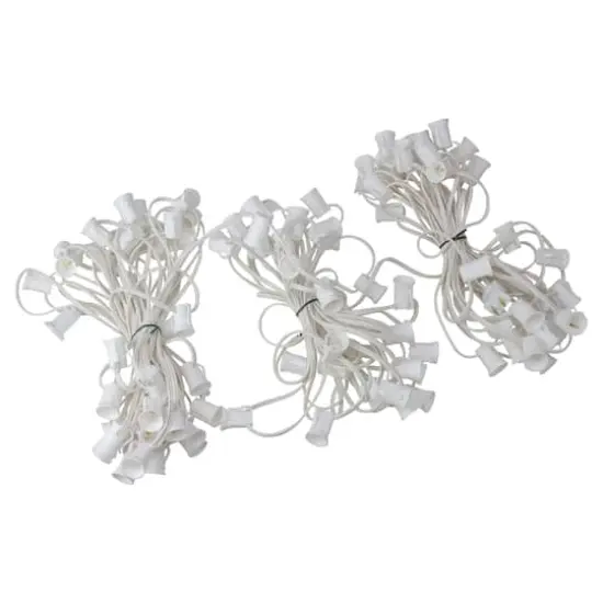 100ft. Commercial Christmas Light Socket Set {1}