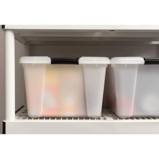 IRIS&reg; 45qt. Pearl Latching Storage Boxes, 4ct. {4}