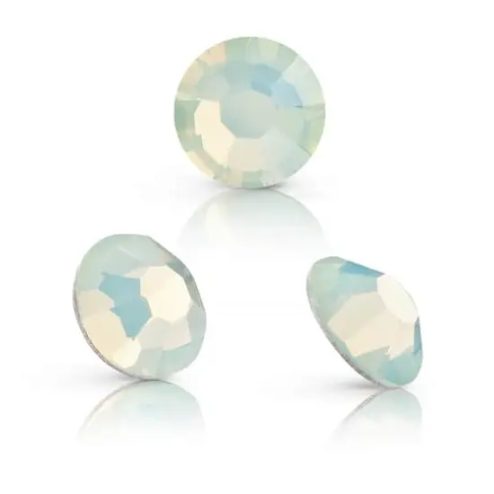 Preciosa MAXIMA SS7 Flat Back Czech Crystals, 144ct. Chrysolite Opal {4}