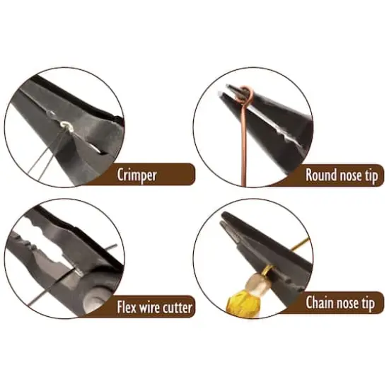 The Beadsmith&reg; Beader's All-in-One&trade; Pliers {4}