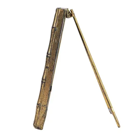 Hello Honey&reg; Gold Colored Metal Bamboo Style Photo Frame {7}