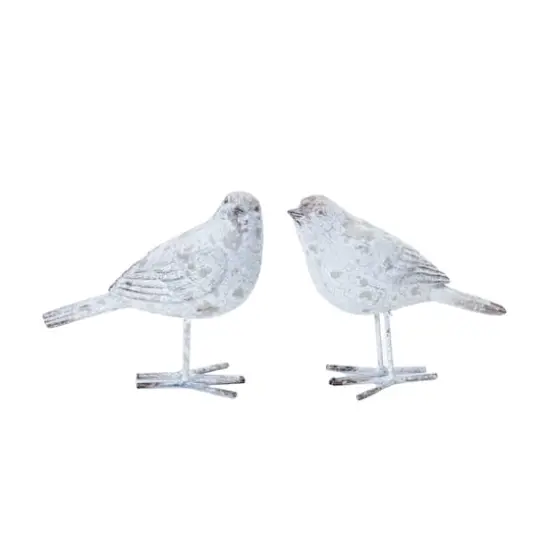 5.5" Weathered Bird Figurine Set {6}