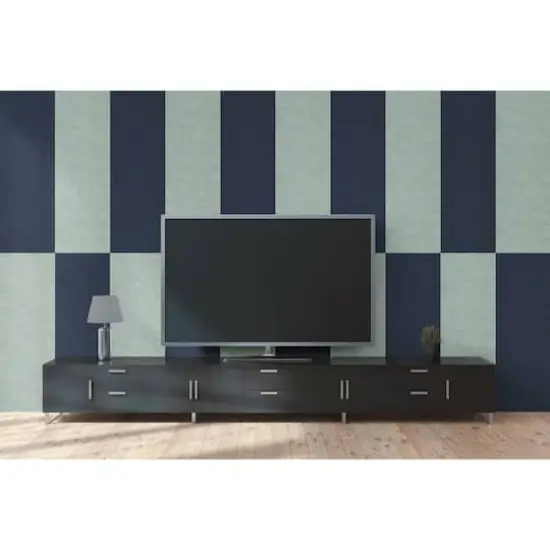 RoomMates Squares Acoustical Peel & Stick Tiles Navy {4}