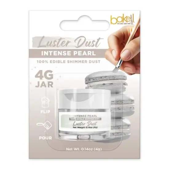 Bakell&reg; Edible Luster Dust Intense Pearl {1}