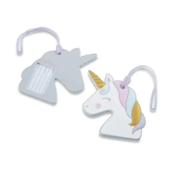 Kate Aspen&reg; Unicorn Luggage Tag, 6ct. {1}