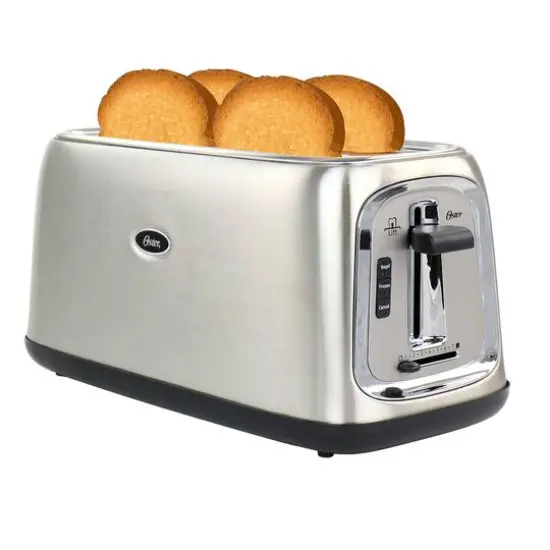 Oster 4 Slice Stainless Steel Toaster {1}