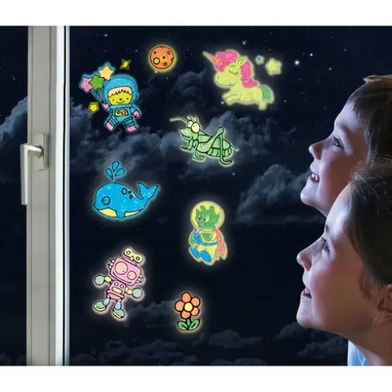 The Original Glowstars Glow Window Art {3}