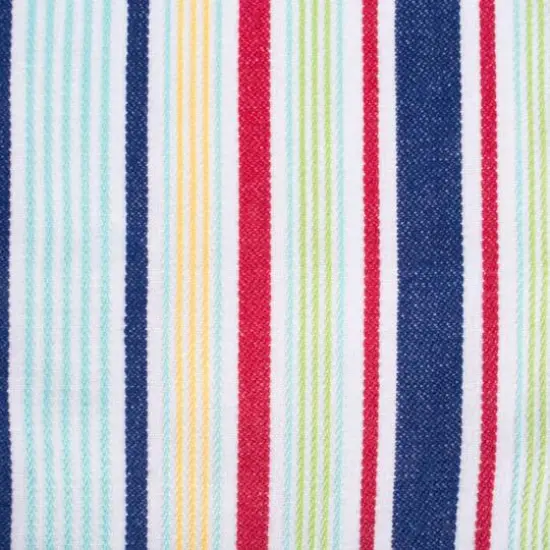 DII&reg; Basic Primary Saturated Stripe Cloth Dinner Napkins, 6ct. {6}