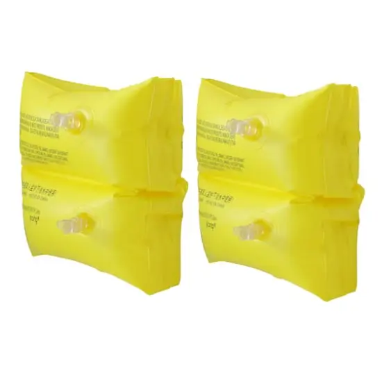 Pool Central&reg; 8" Inflatable Yellow Swimming Pool Arm Floats, 2ct. {1}