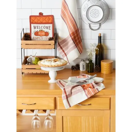 Pumpkin Patch Potholder Gift Set {6}