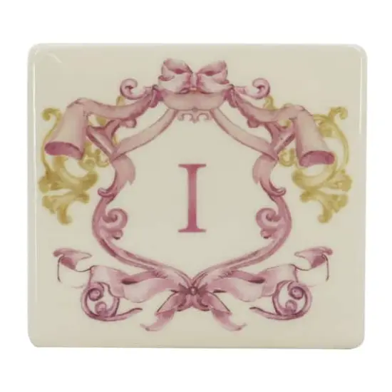 4.5" x 4" Ceramic Monogram D&eacute;cor by Ashland&reg; I {1}