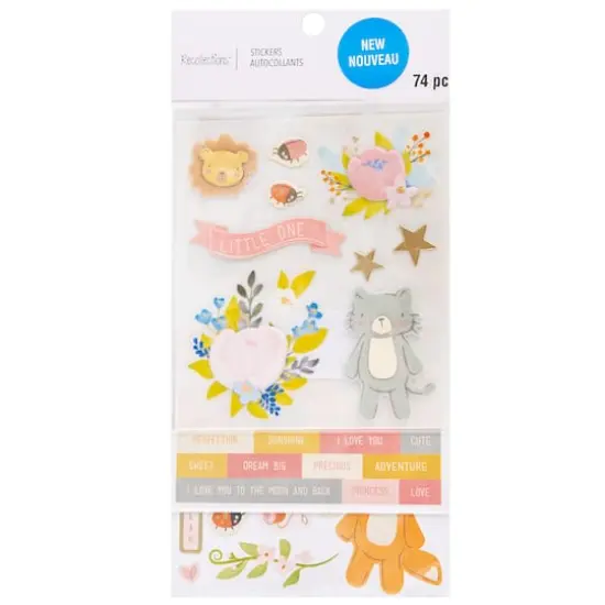 Girl Adventure Baby Stickers by Recollections&trade; {4}