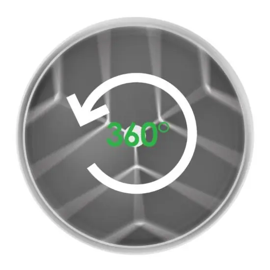 Mind Reader White 2-Tier Lazy Susan Granola Bar and Snack Organizer {7}