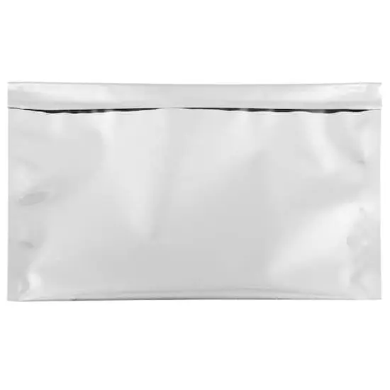 JAM Paper 6.125" x 9.5" Foil Self Adhesive Closure Envelopes, 25ct. Silver {6}